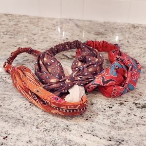 Anthropologie Headband Bundle Trio